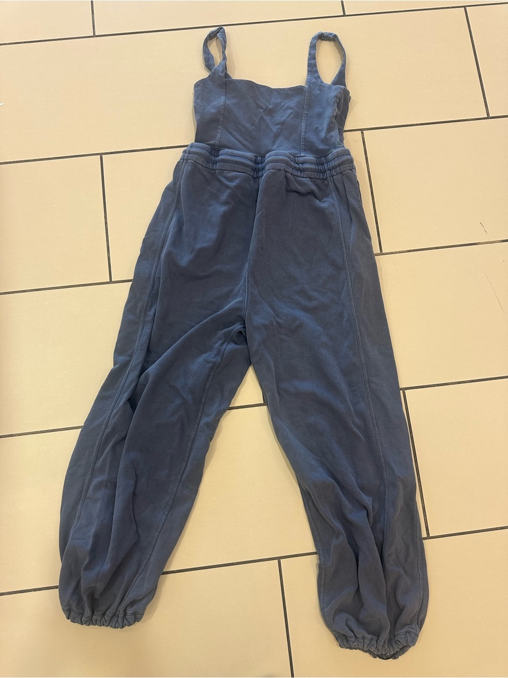FP Movement by Free People Blue Strap Jumpsuit Jogger
